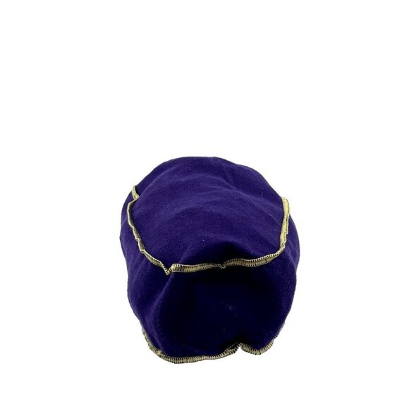 CROWN ROYAL Purple + Gold Drawstring Bag 9" - Picture 12 of 13